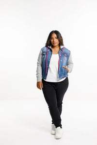 HOME-LEE_HOODED DENIM JACKET DENIM _ HOODED DENIM JACKET DENIM _ Ebony Boutique NZ