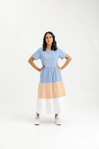 HOME LEE_KENDALL DRESS TROPICAL _ KENDALL DRESS TROPICAL _ Ebony Boutique NZ