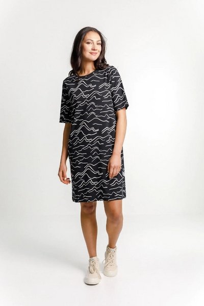 HOME-LEE_KIM DRESS WINTER MOUNTAINS _ KIM DRESS WINTER MOUNTAINS _ Ebony Boutique NZ