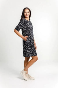 HOME-LEE_KIM DRESS WINTER MOUNTAINS _ KIM DRESS WINTER MOUNTAINS _ Ebony Boutique NZ