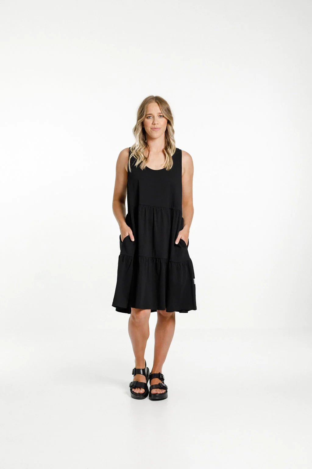 HOME-LEE_MISCHA DRESS BLACK _ MISCHA DRESS BLACK _ Ebony Boutique NZ