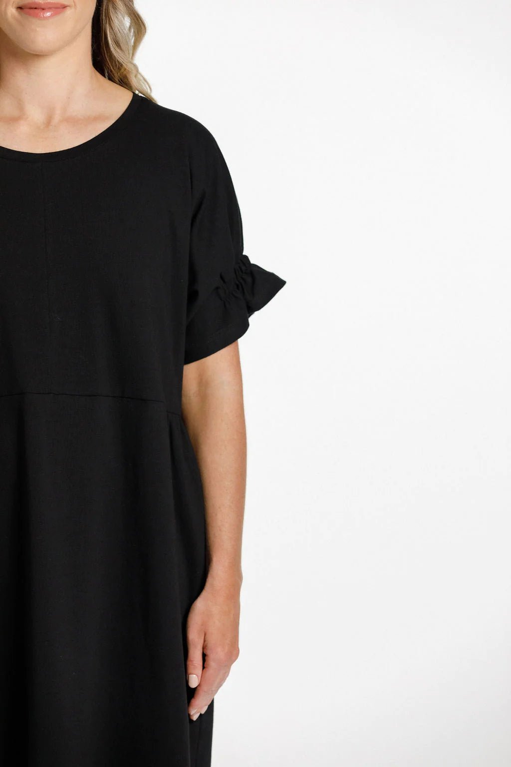 HOME LEE_NEVAEH DRESS BLACK _ NEVAEH DRESS BLACK _ Ebony Boutique NZ