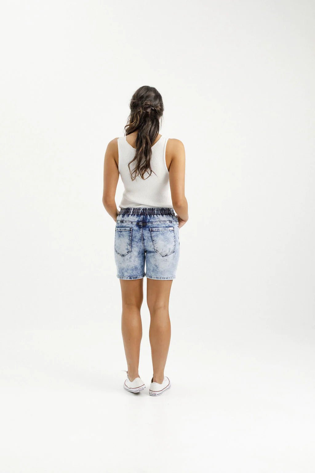 HOME-LEE_OCEAN SHORTS - SNOW WASH _ OCEAN SHORTS - SNOW WASH _ Ebony Boutique NZ