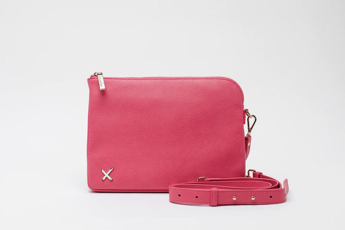 HOME-LEE_OVERSIZED CLUTCH LIPSTICK PINK _ OVERSIZED CLUTCH LIPSTICK PINK _ Ebony Boutique NZ