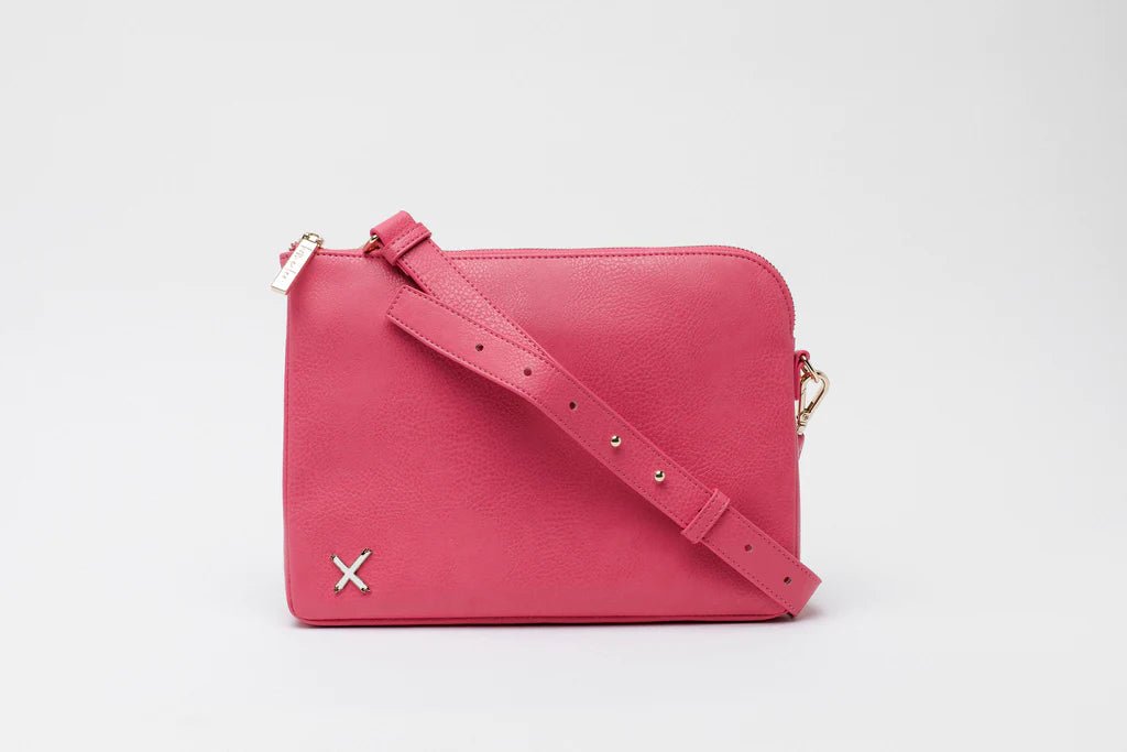 HOME-LEE_OVERSIZED CLUTCH LIPSTICK PINK _ OVERSIZED CLUTCH LIPSTICK PINK _ Ebony Boutique NZ