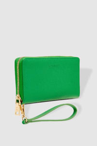 LOUENHIDE_JESSICA APPLE GREEN WALLET _ _ Ebony Boutique NZ