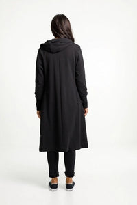 HOME LEE_KELLY COAT BLACK _ _ Ebony Boutique NZ