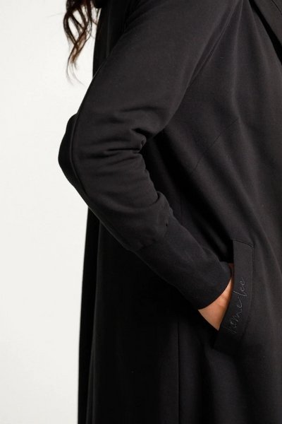 HOME LEE_KELLY COAT BLACK _ _ Ebony Boutique NZ