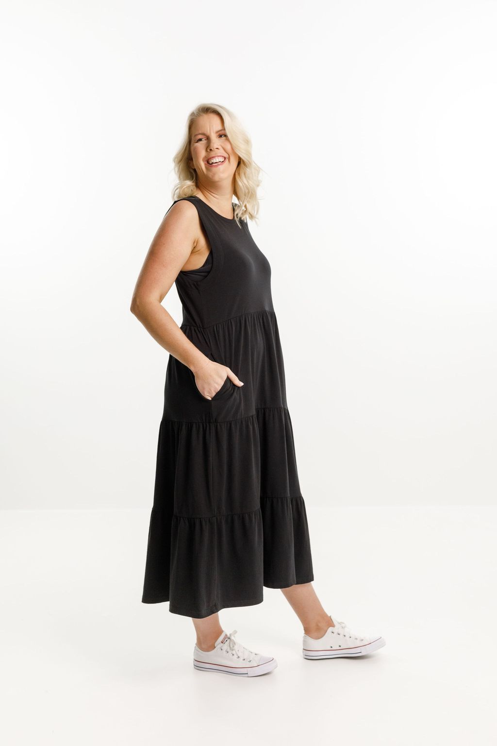 HOME-LEE_KENDALL SINGLET DRESS _ _ Ebony Boutique NZ