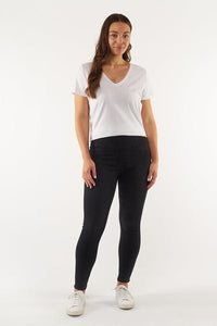 ELM_LENNY STRETCH JEAN BLACK _ _ Ebony Boutique NZ