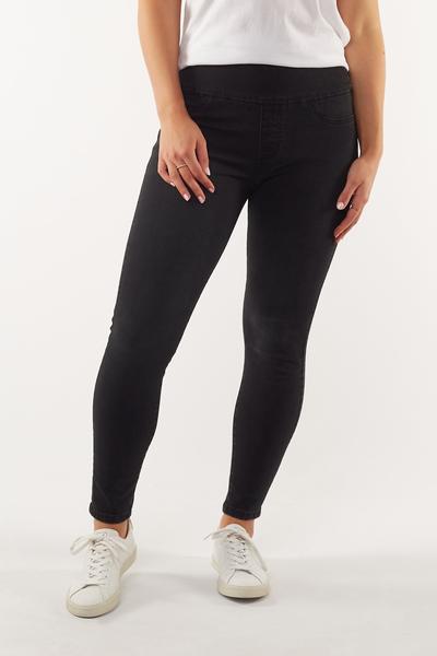 ELM_LENNY STRETCH JEAN BLACK _ _ Ebony Boutique NZ