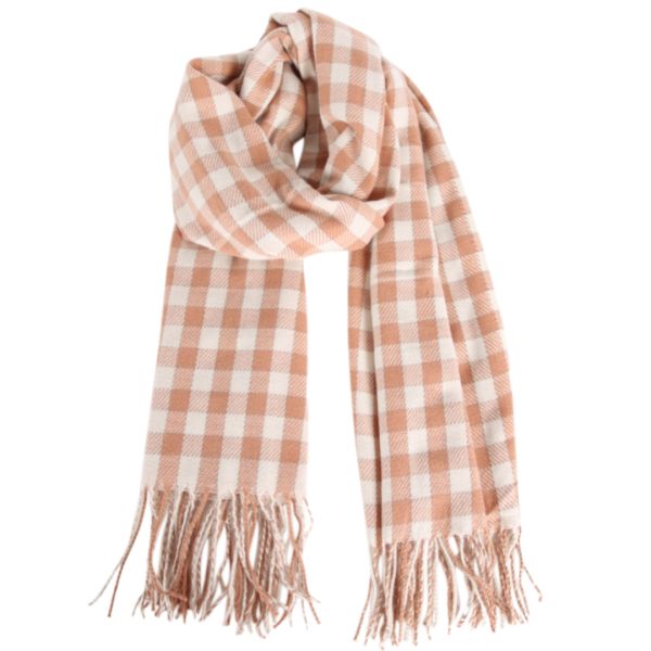 ENHANCE_LEURA SCARF PINK _ _ Ebony Boutique NZ