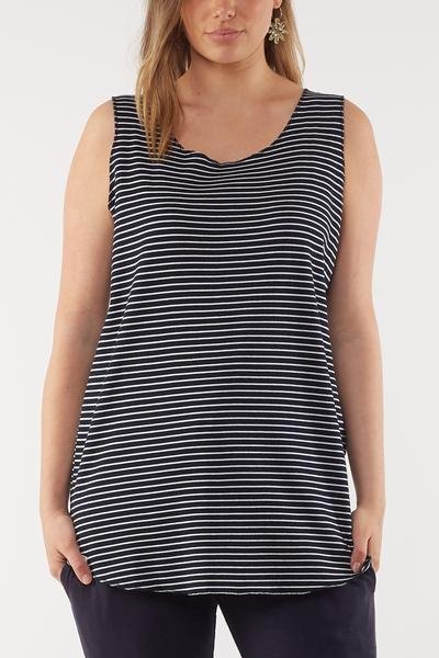 ELM_LOTTIE LAYER TANK NAVY _ _ Ebony Boutique NZ