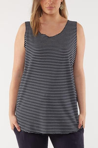ELM_LOTTIE LAYER TANK NAVY _ _ Ebony Boutique NZ