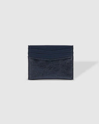 LOUENHIDE_ADA CARDHOLDER METALLIC NAVY _ ADA CARDHOLDER METALLIC NAVY _ Ebony Boutique NZ