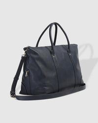LOUENHIDE_ALEXIS WEEKENDER TRAVEL BAG NAVY _ ALEXIS WEEKENDER TRAVEL BAG NAVY _ Ebony Boutique NZ