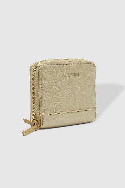 LOUENHIDE_ARIA WALLET CHAMPAGNE _ ARIA WALLET CHAMPAGNE _ Ebony Boutique NZ