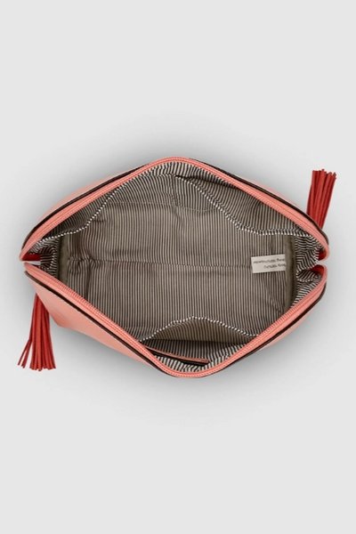 LOUENHIDE_AUDREY MAKEUP CASE PEACH _ AUDREY MAKEUP CASE PEACH _ Ebony Boutique NZ