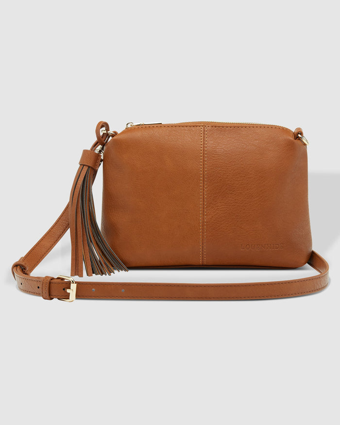 LOUENHIDE_BABY DAISY CROSSBODY BAG TAN _ BABY DAISY CROSSBODY BAG TAN _ Ebony Boutique NZ