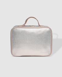 LOUENHIDE_BABY EMMA COSMETIC CASE METALLIC NUDE _ BABY EMMA COSMETIC CASE METALLIC NUDE _ Ebony Boutique NZ