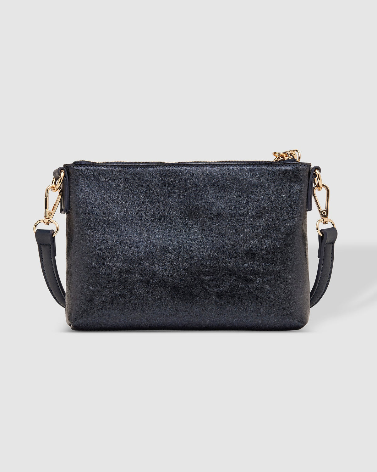 LOUENHIDE_BABY SOPHIE CROSSBODY BAG METALLIC NAVY _ BABY SOPHIE CROSSBODY BAG METALLIC NAVY _ Ebony Boutique NZ