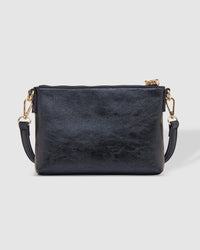 LOUENHIDE_BABY SOPHIE CROSSBODY BAG METALLIC NAVY _ BABY SOPHIE CROSSBODY BAG METALLIC NAVY _ Ebony Boutique NZ