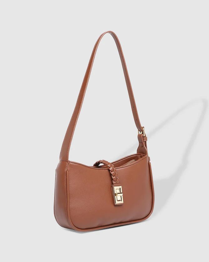 LOUENHIDE_BODHI SHOULDER BAG WALNUT _ BODHI SHOULDER BAG WALNUT _ Ebony Boutique NZ
