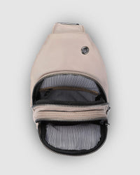 LOUENHIDE_BOYD NYLON SLING BAG BEIGE _ BOYD NYLON SLING BAG BEIGE _ Ebony Boutique NZ