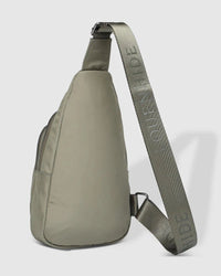 LOUENHIDE_BOYD NYLON SLING BAG KHAKI _ BOYD NYLON SLING BAG KHAKI _ Ebony Boutique NZ