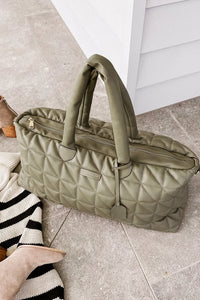 LOUENHIDE_CANYON OVERNIGHT BAG PUFFER KHAKI _ CANYON OVERNIGHT BAG PUFFER KHAKI _ Ebony Boutique NZ