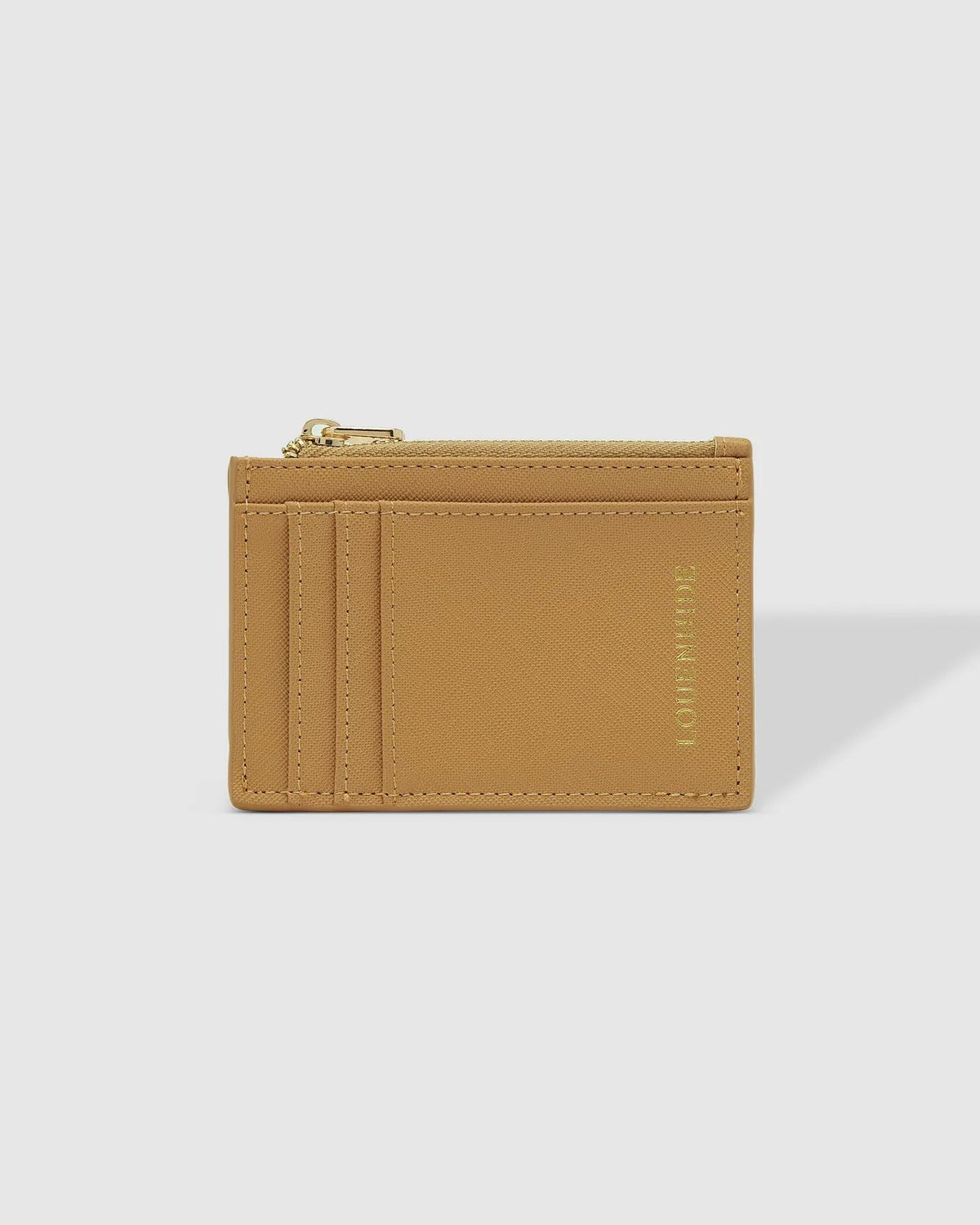 LOUENHIDE_CARA CARDHOLDER CAMEL _ CARA CARDHOLDER CAMEL _ Ebony Boutique NZ