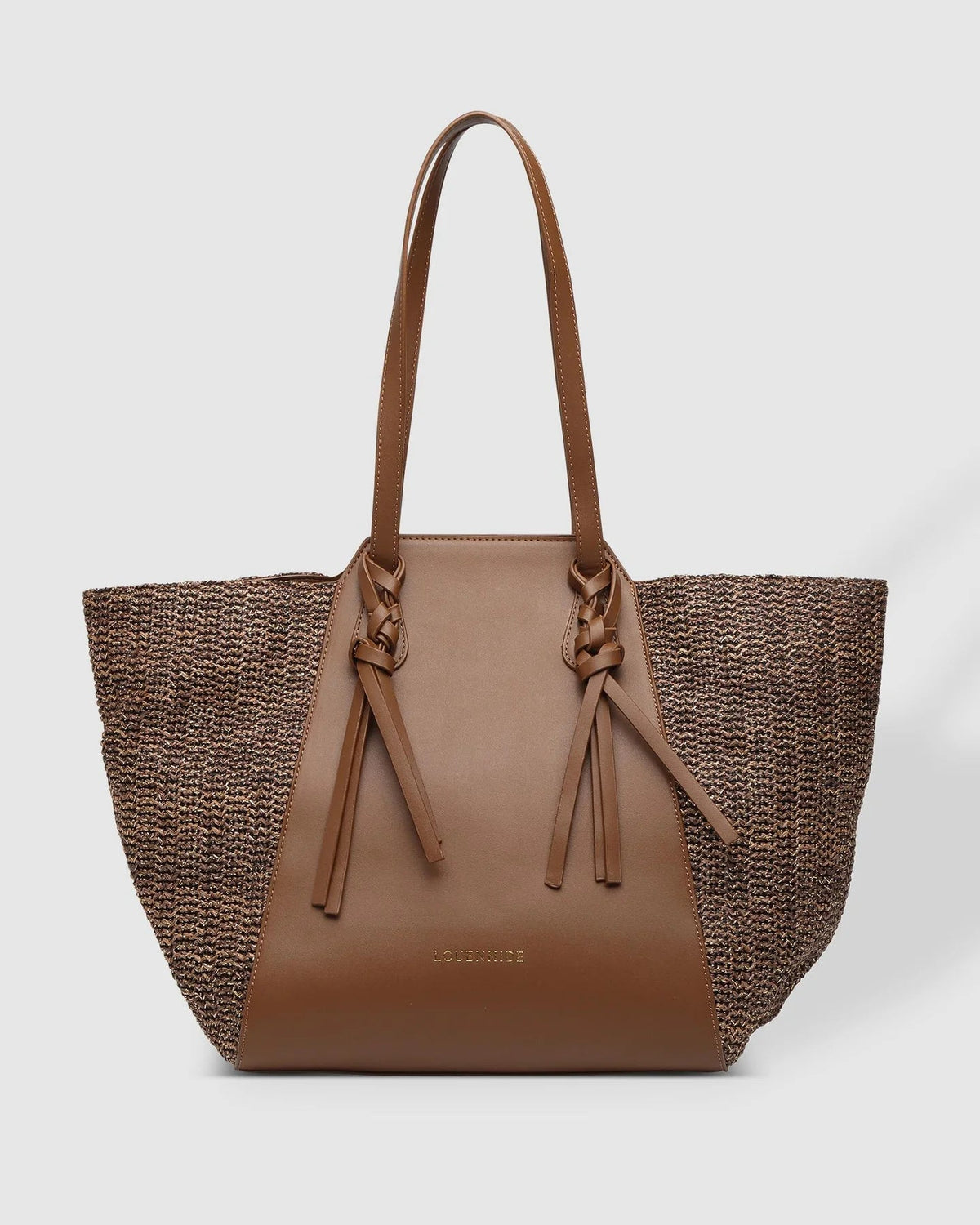 LOUENHIDE_CORDOBA CROCHET TOTE BAG COCOA _ CORDOBA CROCHET TOTE BAG COCOA _ Ebony Boutique NZ