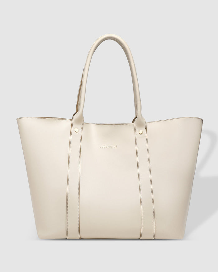 LOUENHIDE_DUBAI TOTE BAG VANILLA _ DUBAI TOTE BAG VANILLA _ Ebony Boutique NZ