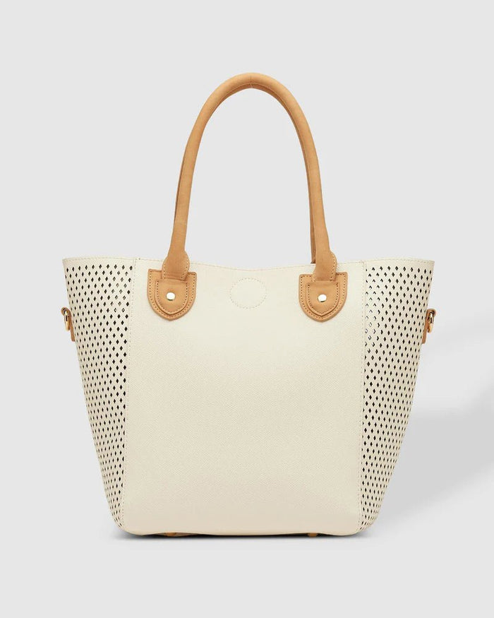 LOUENHIDE_DUBLIN TOTE BAG VANILLA _ DUBLIN TOTE BAG VANILLA _ Ebony Boutique NZ
