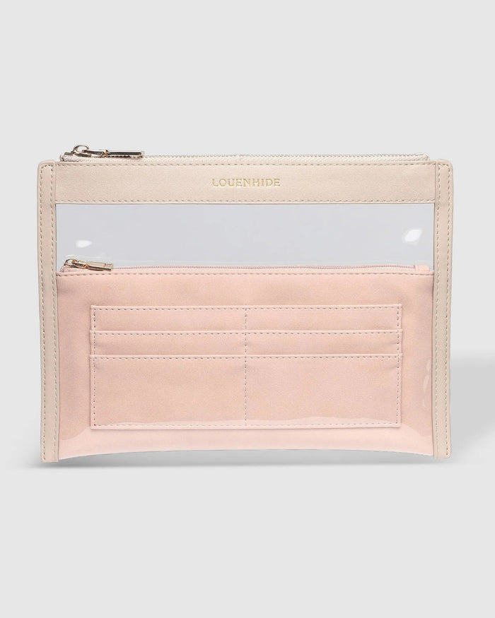 LOUENHIDE_ELLA BAG ORGANISER BLUSH PINK _ ELLA BAG ORGANISER BLUSH PINK _ Ebony Boutique NZ