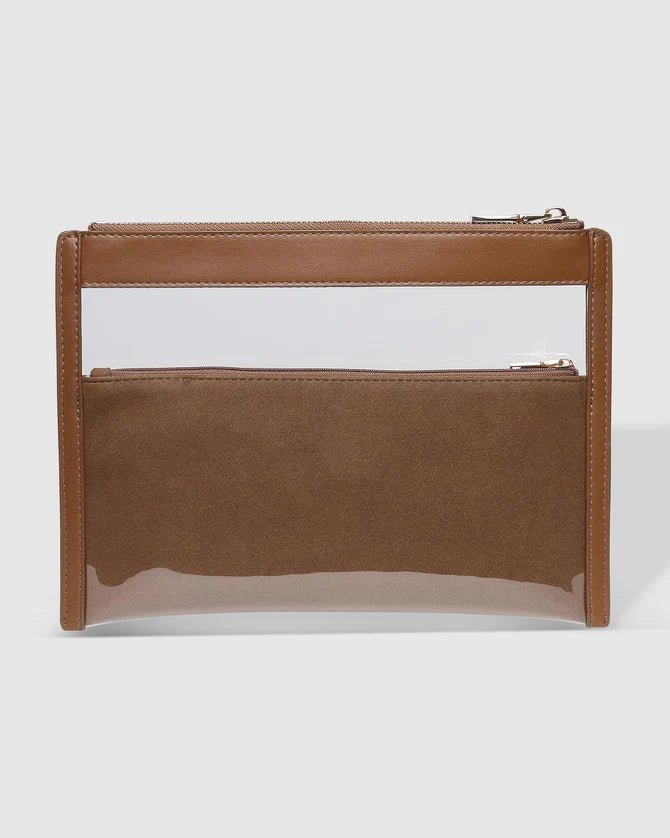 LOUENHIDE_ELLA BAG ORGANISER COCOA _ ELLA BAG ORGANISER COCOA _ Ebony Boutique NZ