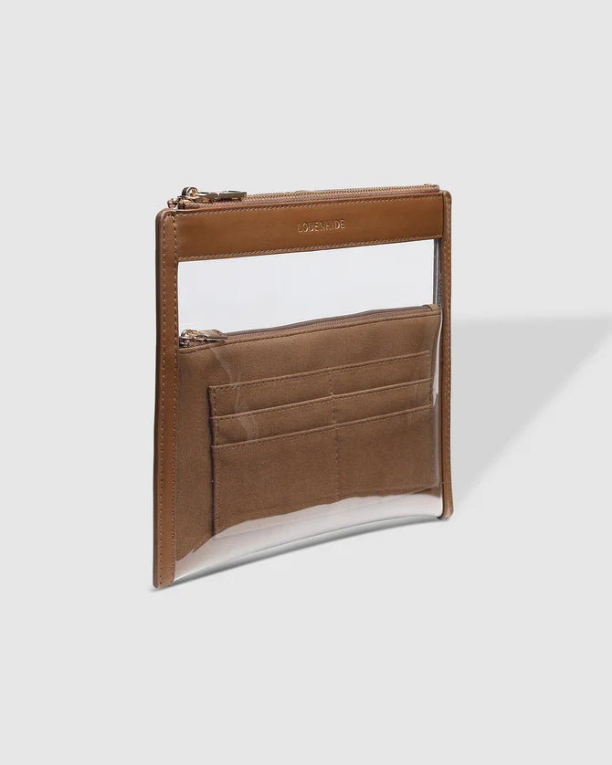 LOUENHIDE_ELLA BAG ORGANISER COCOA _ ELLA BAG ORGANISER COCOA _ Ebony Boutique NZ