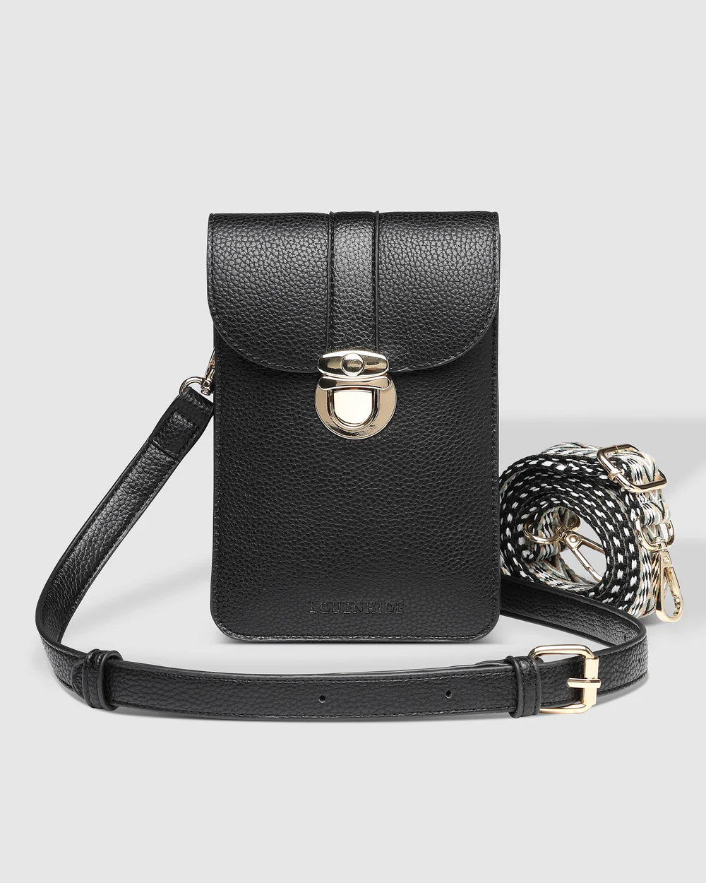 LOUENHIDE_FONTAINE CROSSBODY BAG BLACK _ FONTAINE CROSSBODY BAG BLACK _ Ebony Boutique NZ