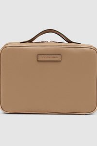 LOUENHIDE_GEORGIE COSMETIC CASE COFFEE _ GEORGIE COSMETIC CASE COFFEE _ Ebony Boutique NZ