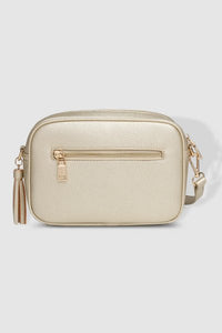 LOUENHIDE_GINGER METALLIC CROSSBODY BAG GOLD _ GINGER METALLIC CROSSBODY BAG GOLD _ Ebony Boutique NZ