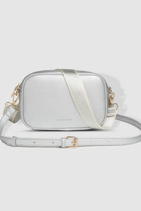 LOUENHIDE_GINGER METALLIC CROSSBODY BAG SILVER _ GINGER METALLIC CROSSBODY BAG SILVER _ Ebony Boutique NZ