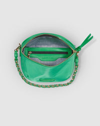 LOUENHIDE_HALSEY NYLON SLING BAG APPLE GREEN _ HALSEY NYLON SLING BAG APPLE GREEN _ Ebony Boutique NZ