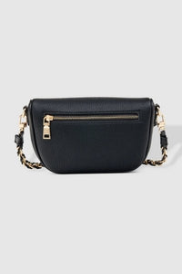 LOUENHIDE_HALSEY SLING BAG BLACK _ HALSEY SLING BAG BLACK _ Ebony Boutique NZ