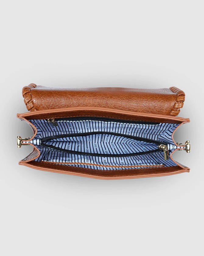 LOUENHIDE_HARLOW CROSSBODY BAG TAN _ HARLOW CROSSBODY BAG TAN _ Ebony Boutique NZ