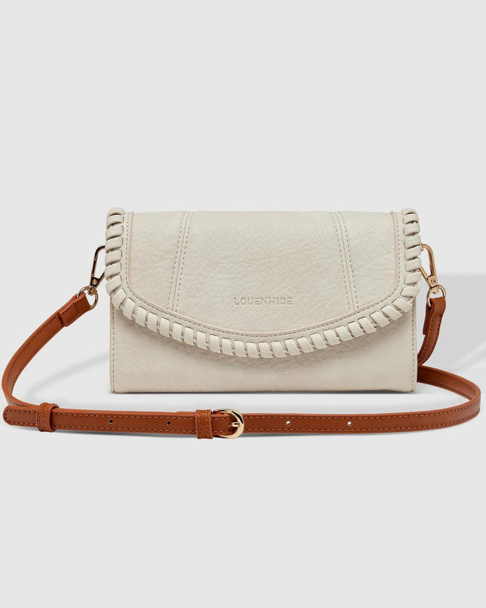 LOUENHIDE_HARLOW CROSSBODY BAG VANILLA _ HARLOW CROSSBODY BAG VANILLA _ Ebony Boutique NZ