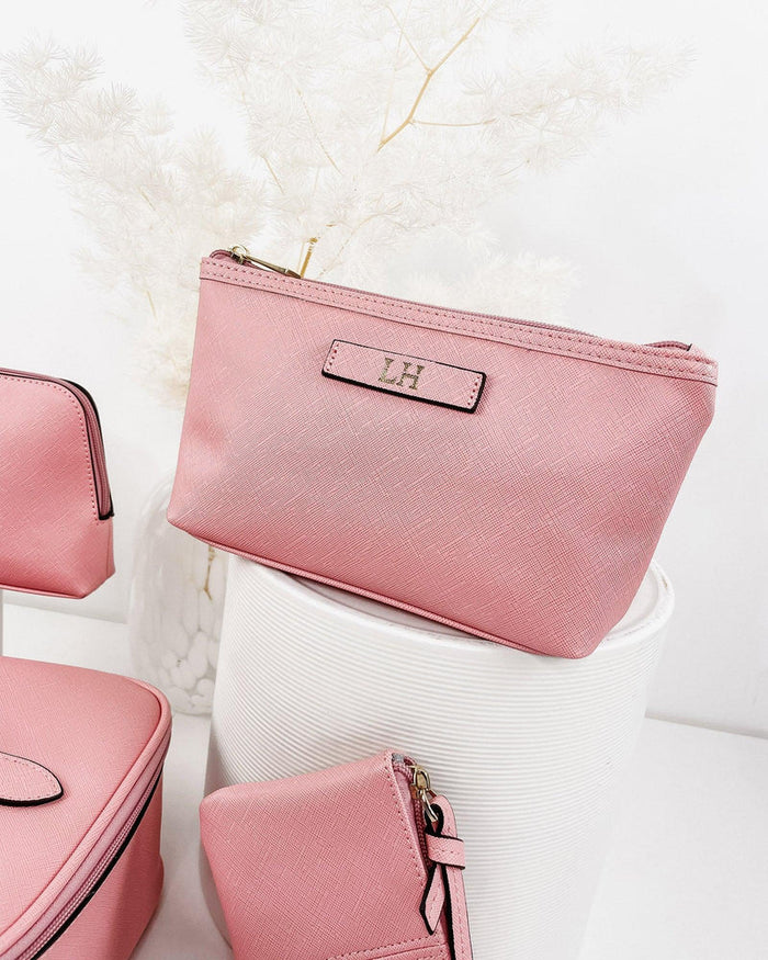 LOUENHIDE_IGGY COSMETIC CASE BUBBLEGUM PINK _ IGGY COSMETIC CASE BUBBLEGUM PINK _ Ebony Boutique NZ