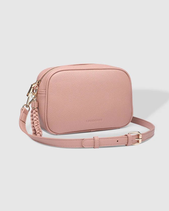 LOUENHIDE_JACINTA CROSSBODY BAG DUSTY ROSE _ JACINTA CROSSBODY BAG DUSTY ROSE _ Ebony Boutique NZ