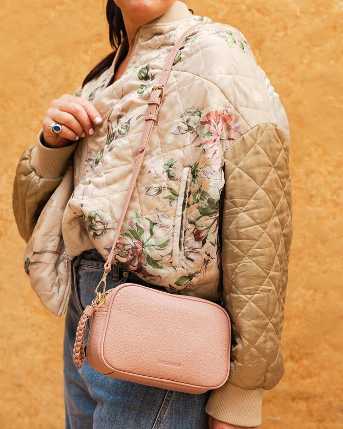 LOUENHIDE_JACINTA CROSSBODY BAG DUSTY ROSE _ JACINTA CROSSBODY BAG DUSTY ROSE _ Ebony Boutique NZ