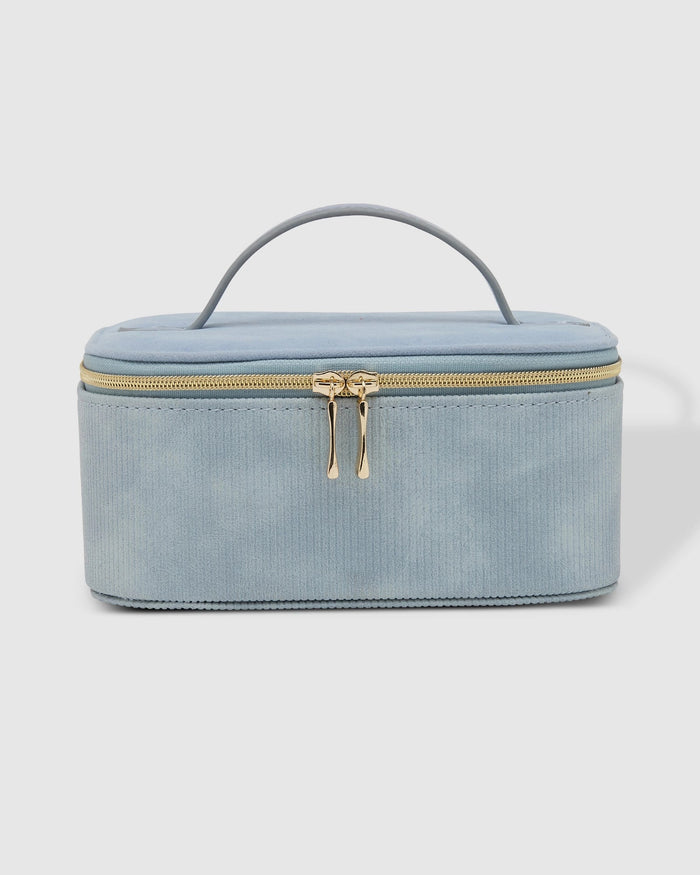 LOUENHIDE_JESSE JEWELLERY CASE DUSTY BLUE _ JESSE JEWELLERY CASE DUSTY BLUE _ Ebony Boutique NZ