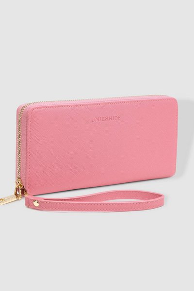 LOUENHIDE_JESSICA WALLET BUBBLEGUM PINK _ JESSICA WALLET BUBBLEGUM PINK _ Ebony Boutique NZ